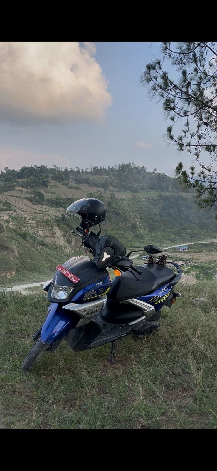 Yamaha Ray ZR scooter for rent in Kathmandu