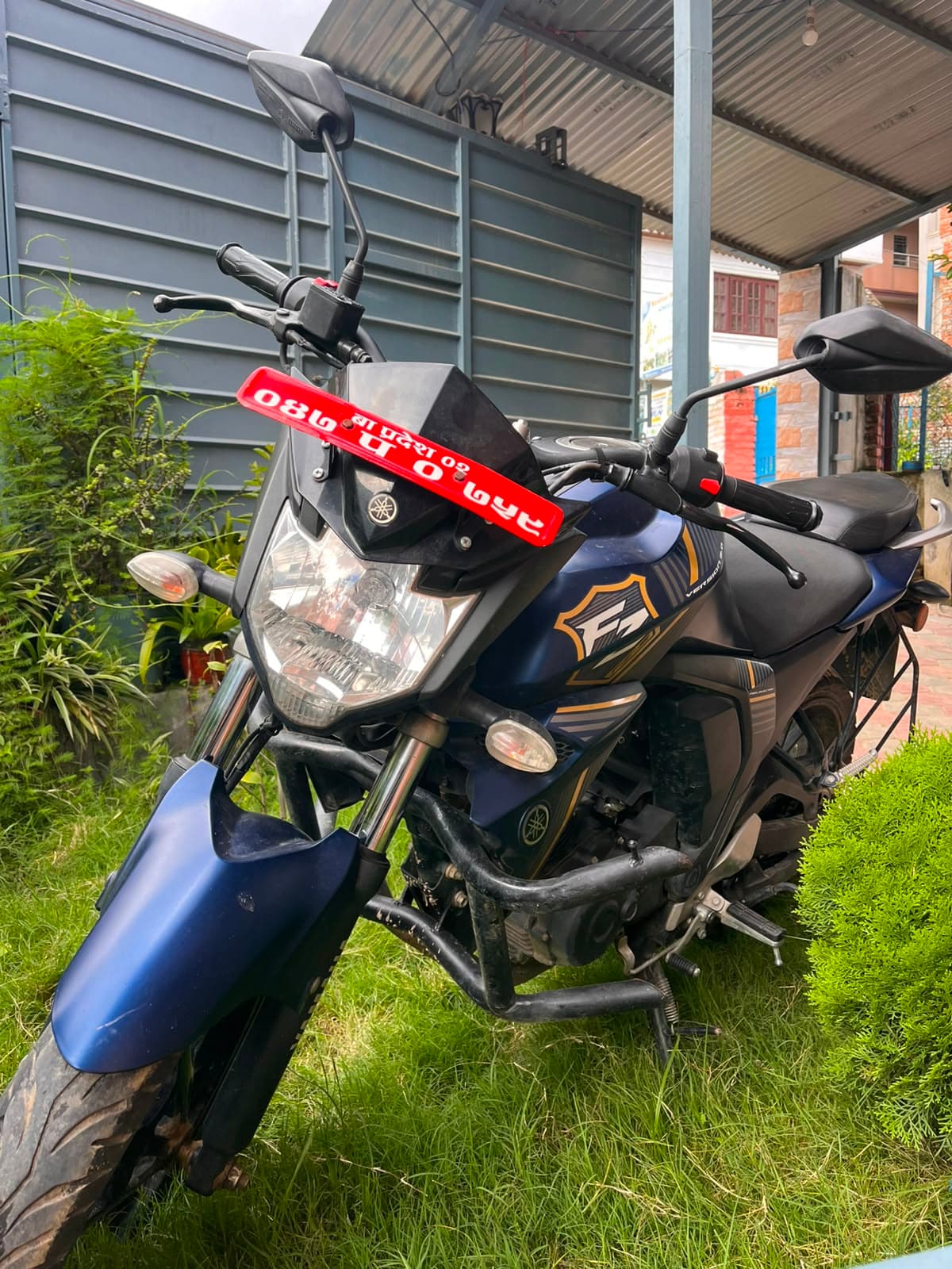 Yamaha FZ V2 150 motorbike for rent in Kathmandu and Lalitpur